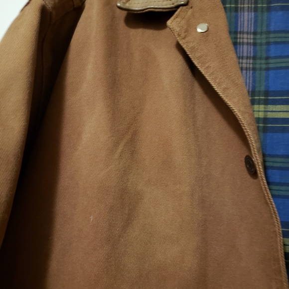 Woodshop Mullet Custom International Denim Work Jacket Visible Mending Style - Picture 11 of 15